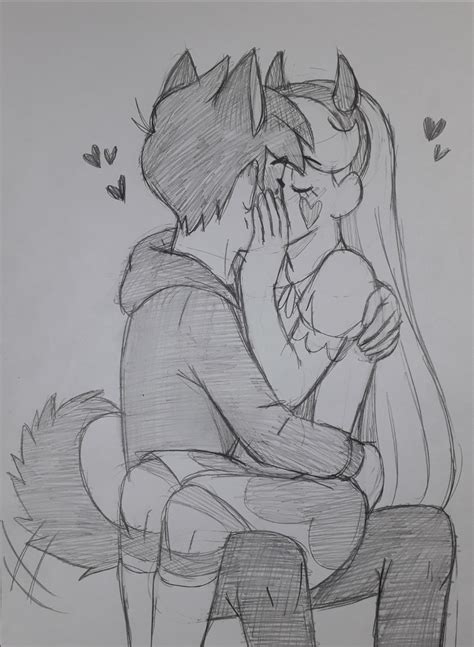 Michaela Artist — 💓💓💓🌙 Dibujo De Pareja Dibujos De Parejas Tumblr