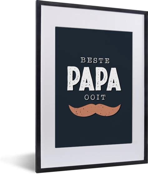 Fotolijst Incl Poster Beste Papa Ooit Spreuken Cadeau Vader