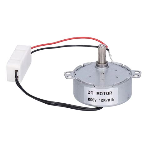 10RPM 5V 4W Synchronous Motor Reduction Electric Gear Motor Turntables