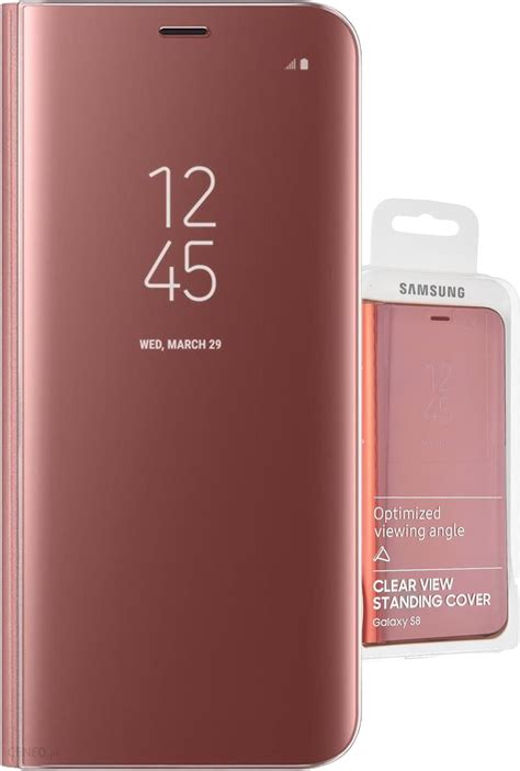 Samsung Clear View Standing Cover do Galaxy S8 Różowy EF ZG950CPEGWW