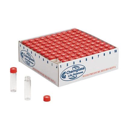 Cg Solid Caps Storage Vials Solid Caps Cell Packs Chemglass