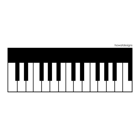 Music Keyboard Vector At Vectorified Collection Of Music Keyboard