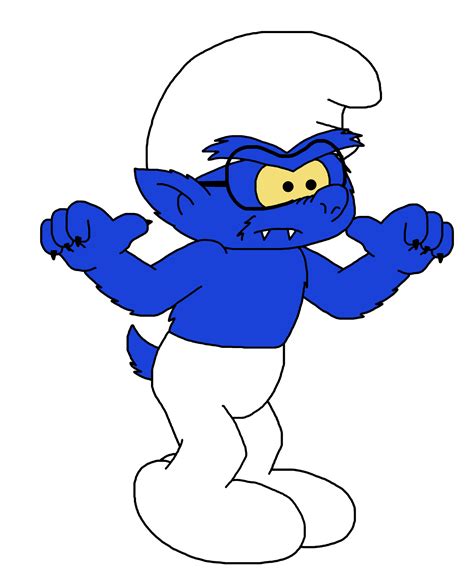 Brainy Smurf On Smurfs Forever Deviantart