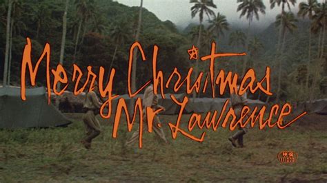 Merry Christmas Mr Lawrence Blu Ray David Bowie