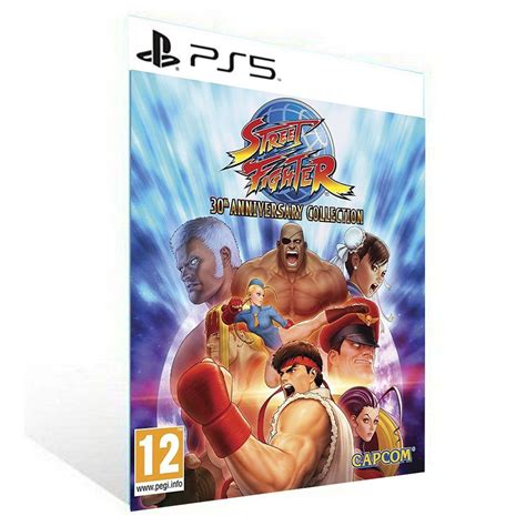 Street Fighter 30th Anniversary Collection PS5 PSN Mídia Digital