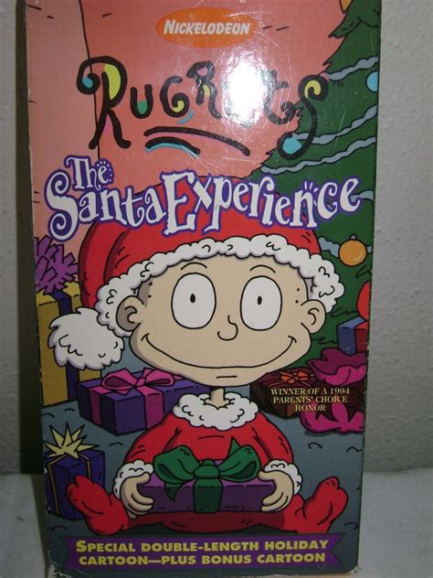 Rugrats The Santa Experience Christmas Vhs Video Nickelodeon Double