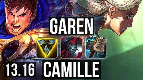 Garen Vs Camille Top Solo Kills Games M Mastery Na