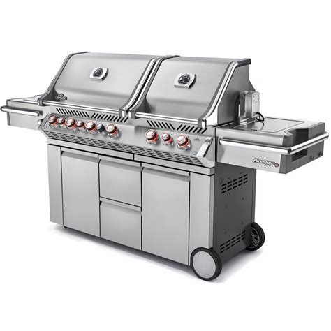 Napoleon Prestige Pro Natural Gas Grill With Infrared Rear Burner