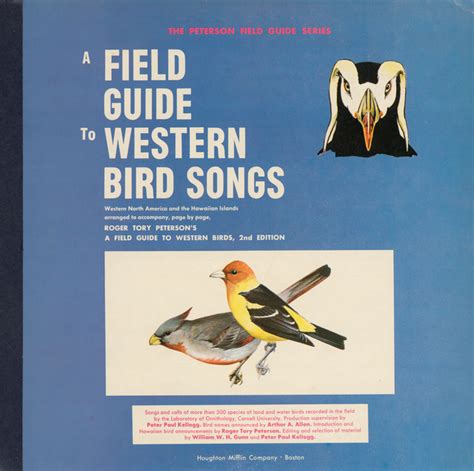 A Field Guide To Western Bird Songs Cornell Laboratory Of Ornithology