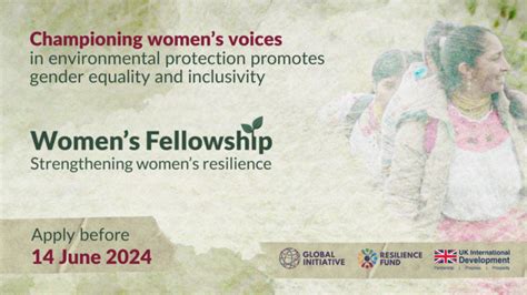 Women S Fellowship Resilience Fund