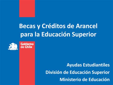 Ministerio De Educacion Becas Generales Prestamos Napocreditos