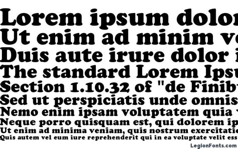 Cooper Black Font Download Free Legionfonts