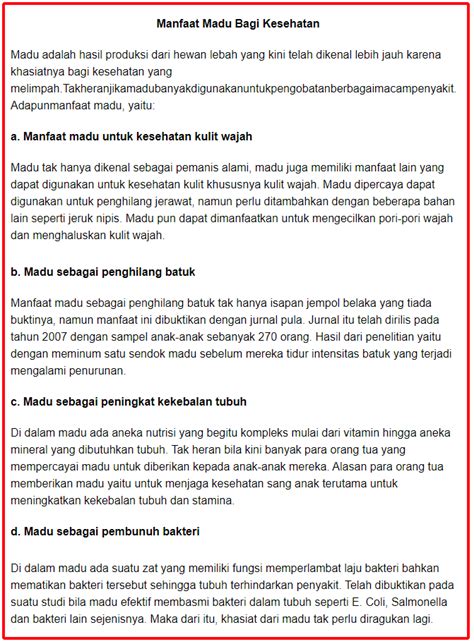 Contoh Artikel Tentang Kesehatan Tubuh Ujian