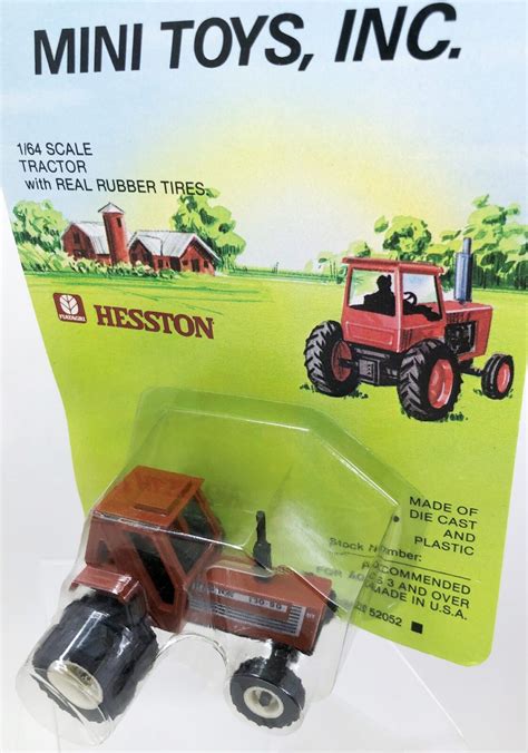 164 Hesston 130 90dt Mfd Tractor With Duals Mini Toys