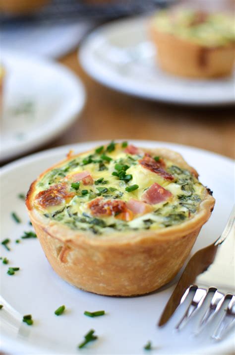 Ham Sun Dried Tomato Quiche Cups Simply Whisked