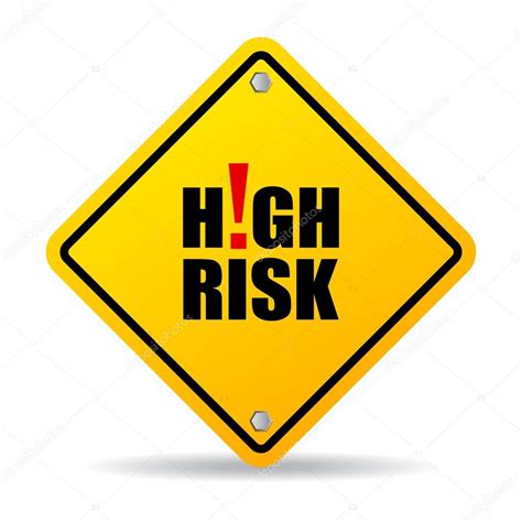 High Risk Sign Stock Vector Image By ©arcady 93699818