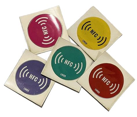 LINQS Original NXP Chip Waterproof NFC Tag Sticker Set Of 5