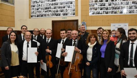 Reconocimiento A La Orquesta Municipal De Tangos En Sus A Os El