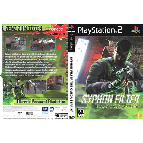 แผ่นเกมส์ Ps2 Syphon Filter The Omega Strain คุณภาพ ส่งไว Dvd