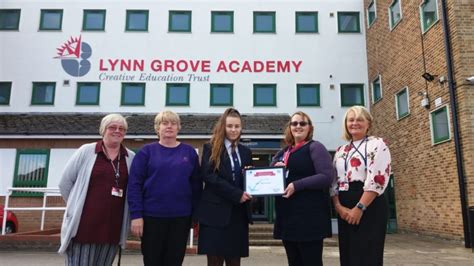 Lynn Grove Academy Have Work With Young Carers Recognised Caring Together Charity