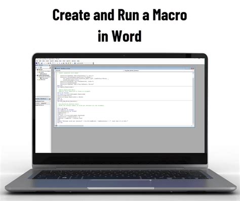 How To Create And Run A Macro In Word