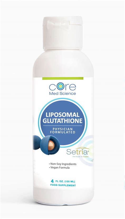 Buy Liposomal Glutathione Liquid Pure Reduced Glutathione Setria