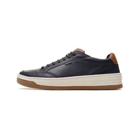 Tênis Casual Masculino Freeway Loud03 4079 Couro Navy