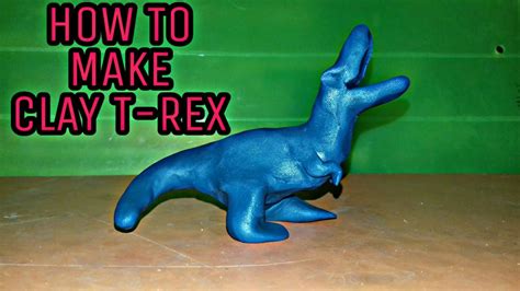 CLAY T REX TUTORIAL Easy YouTube