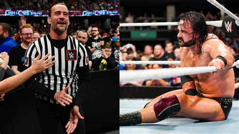 Cm Punk Sends A Three Word Message To Drew Mcintyre After Costing Him