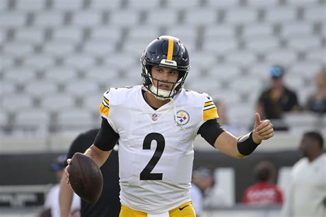 Steelers Starting Mason Rudolph Vs The Bengals