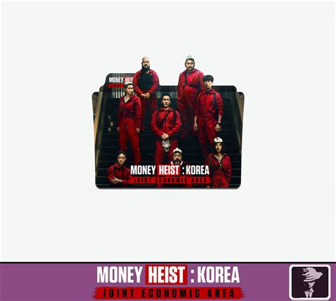 Money Heist Korea Joint Economic Area Folder Ico By IMAF4NBOY On