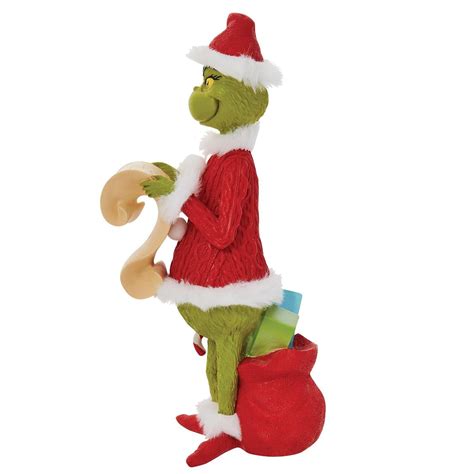 Department 56 Grinch Figurine Merry Grinchmas Grinch Checking His