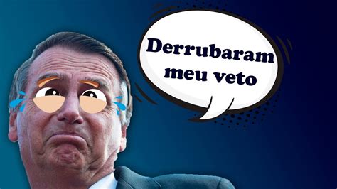 DERRUBARAM UM VETO PRESIDENCIAL YouTube