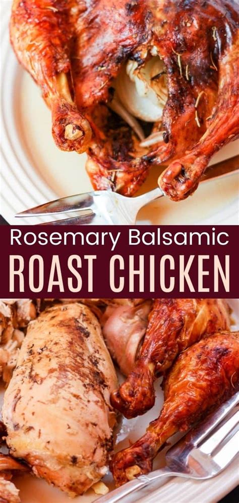 Balsamic Rosemary Roasted Chicken Recipe Cupcakes And Kale Chips