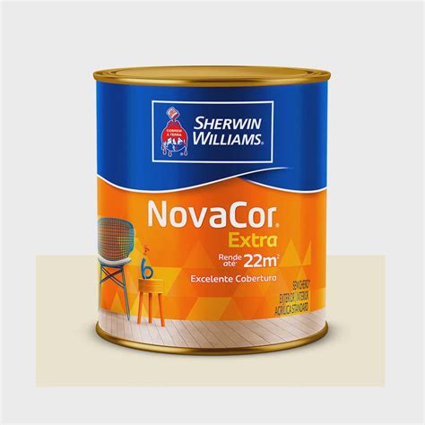 Tinta Sherwin Williams Látex Novacor Acrílico Palha 36 Litros Submarino