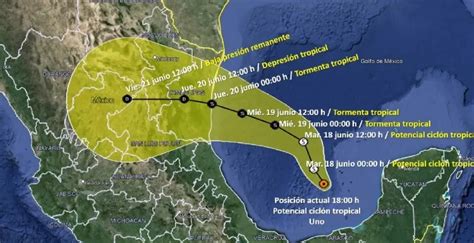 Tormenta tropical Alberto toca tierra en Tamaulipas México Diario