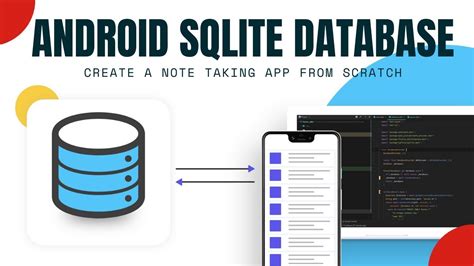 Android Sqlite Database Tutorial Build Note Taking App Youtube