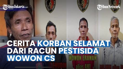 Cerita Korban Selamat Dari Racun Pestisida Wowon Cs Sempat Curiga