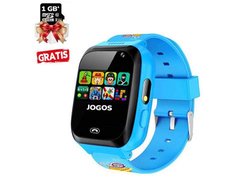 Relógio Smartwatch Criança SPOTYKIDS Jogos e Músicas Azul Worten pt