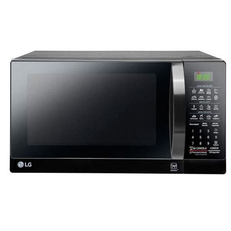 Forno Micro Ondas Lg Grill L Mh Ar Preto Micro Ondas