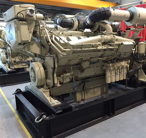 New Surplus Cummins Kta50 M2 1800hp Diesel Marine Engine Item 15139