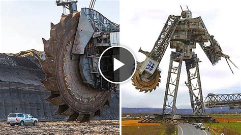 The World S Largest Work Machine Bagger Bucket Excavator