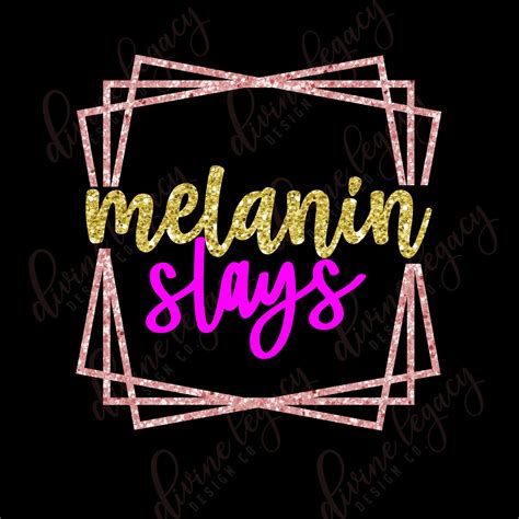 Melanin Slays Svg Afro Queen Melanin Svg Cricut File Etsy