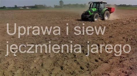 Uprawa i siew jęczmienia jarego YouTube