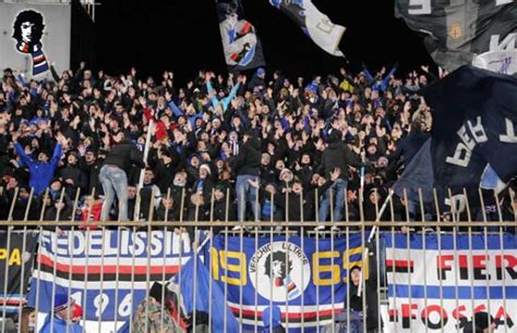 Monza Sampdoria Febbraio Ultras Tito Cucchiaroni