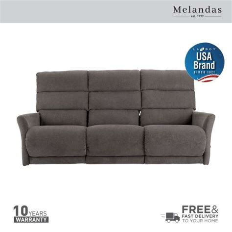 Jual La Z Boy Sofa Recliner 3 Seater Empire Fabric Grey Di Seller