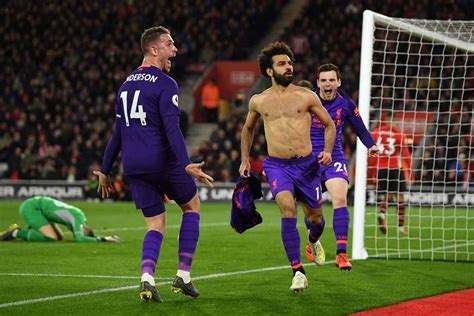 Mohamed Salah Goal Vs Southampton Liverpool Hero Scores Magical Goal