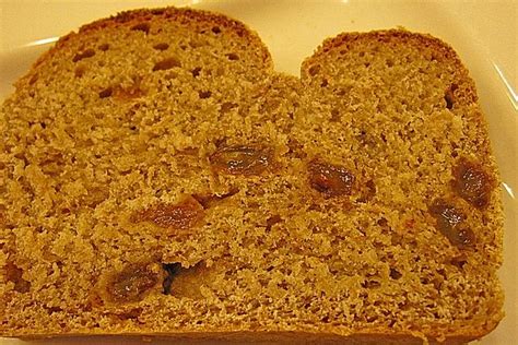 Brot mit Rosinen und Nüssen im BBA von Bodale Chefkoch