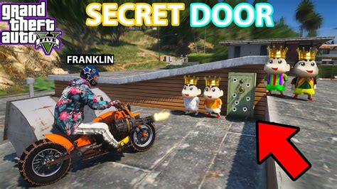 Gta Franklin Found Secret Door Inside Franklin S With Shinchan