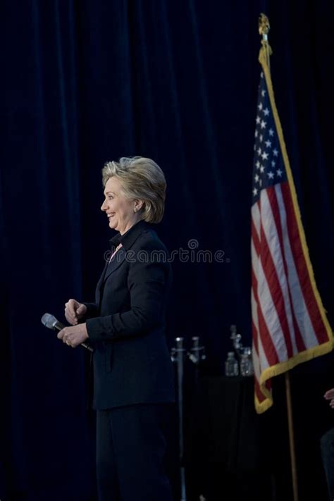 Hillary Clinton Rally 190 Editorial Stock Photo Image Of Race 18521923